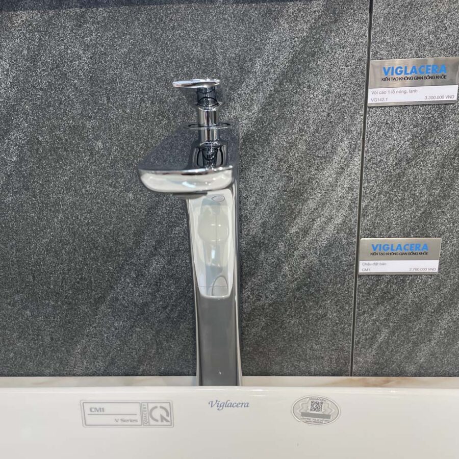 Vòi chậu lavabo nóng lạnh Viglacera VG142.1