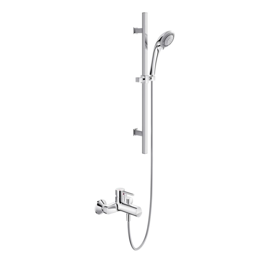 Bộ sen tắm nóng lạnh Viglacera VG541.1 kèm thanh trượt