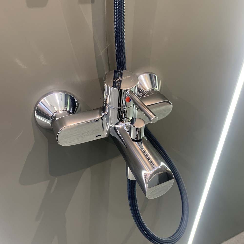 Bộ sen tắm nóng lạnh Viglacera VG541.1 kèm thanh trượt