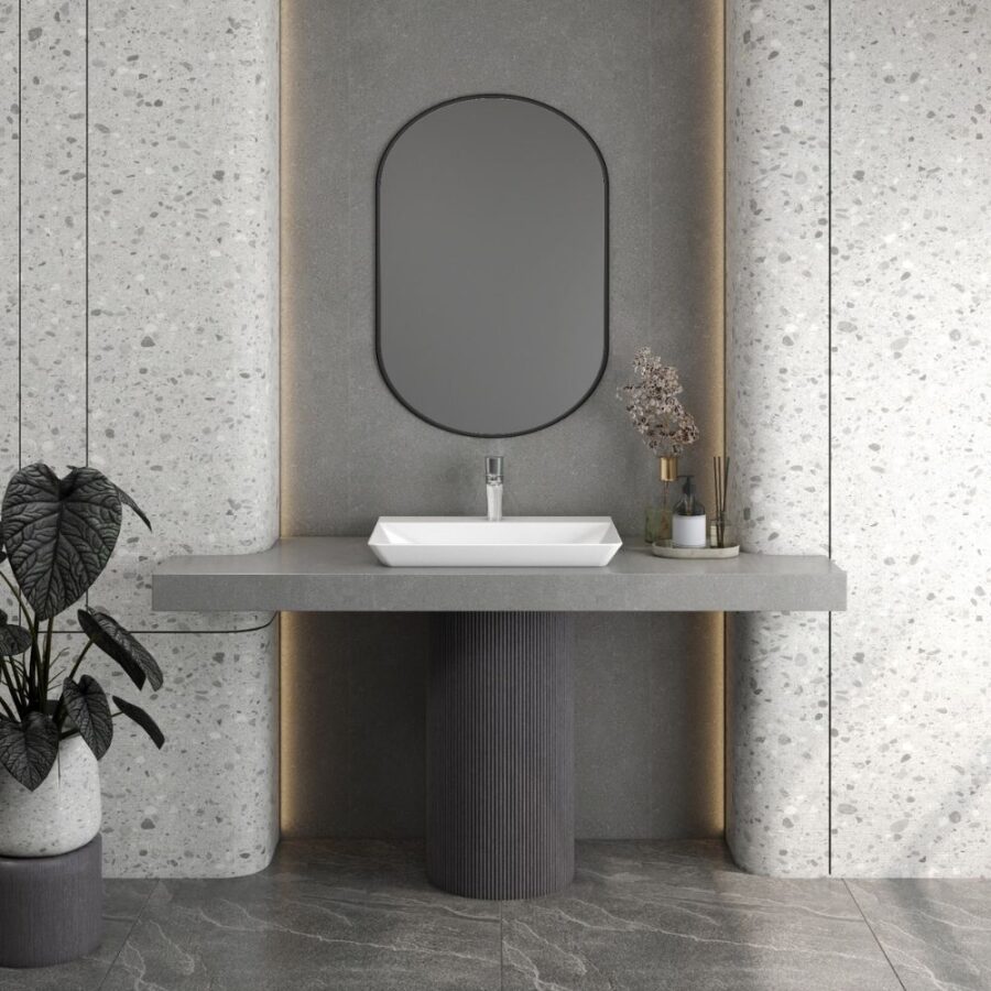 Chậu lavabo đặt bàn Viglacera CB70