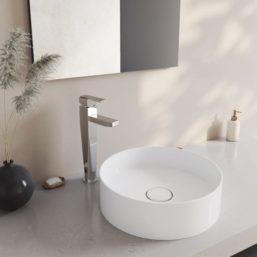 Vòi chậu lavabo nóng lạnh Viglacera VG126
