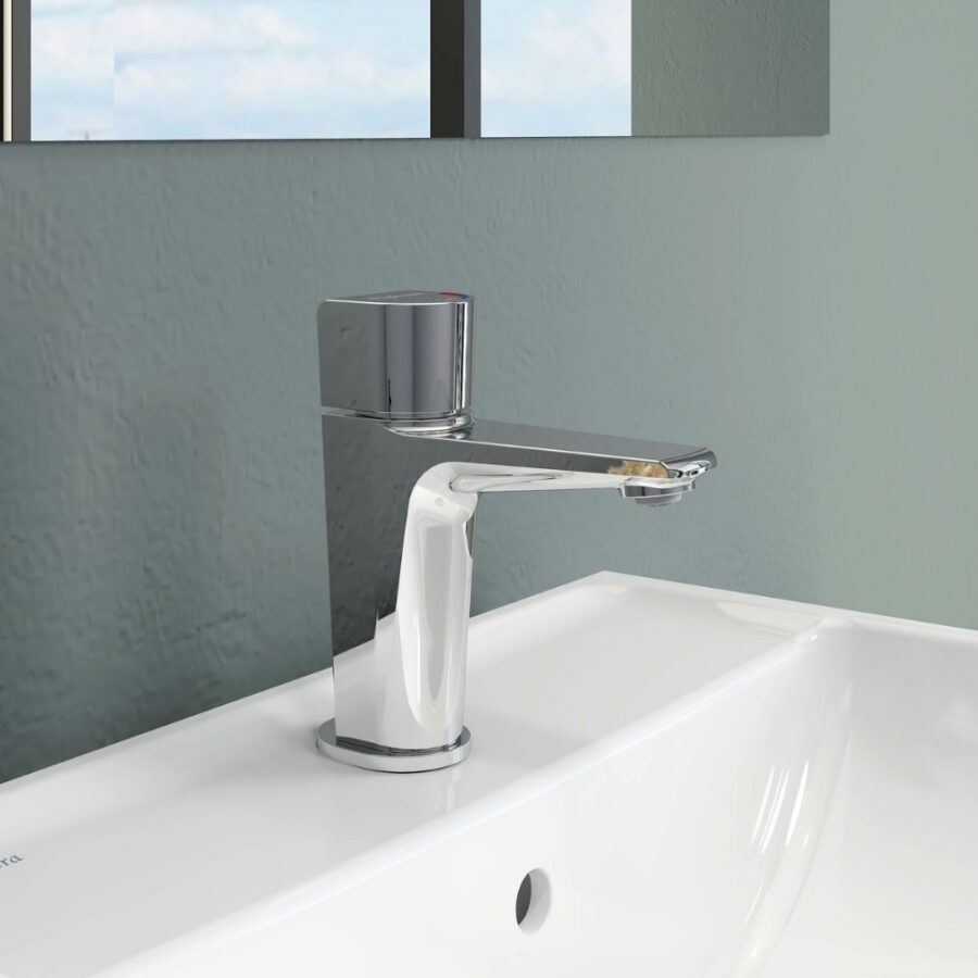 Vòi chậu lavabo nóng lạnh Viglacera VG136
