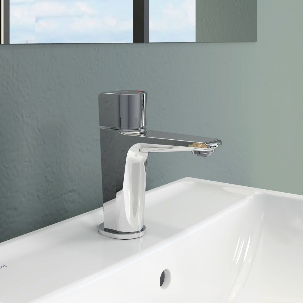 Vòi chậu lavabo nóng lạnh Viglacera VG136