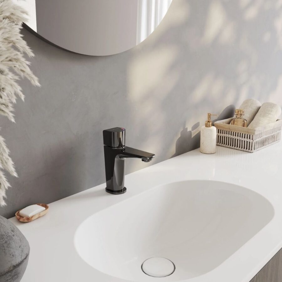 Vòi chậu lavabo nóng lạnh Viglacera VG136