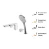 Vòi bồn tắm nóng lạnh American Standard WF-1300 (WF1300) Acacia