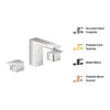 Vòi chậu 3 lỗ nóng lạnh American Standard WF-1303 (WF1303) Acacia Evolution