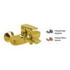 Củ sen tắm nóng lạnh American Standard WF-1711N (WF1711N)