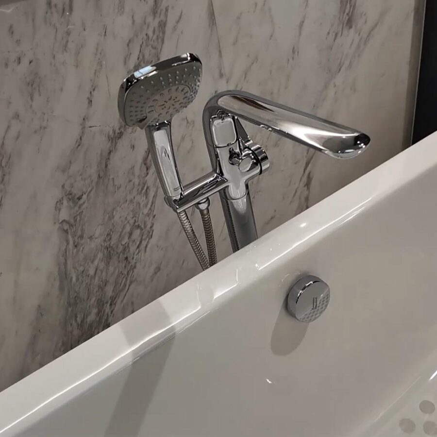 Vòi bồn tắm đặt sàn American Standard WF-6816 (WF6816) nóng lạnh IDS