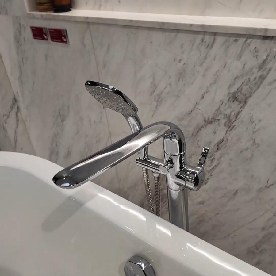 Vòi bồn tắm đặt sàn American Standard WF-6816 (WF6816) nóng lạnh IDS