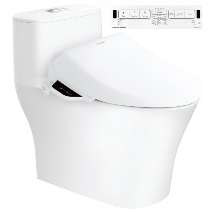 Bồn cầu 1 khối American Standard WP-1880PR (WP1880PR) nắp điện tử