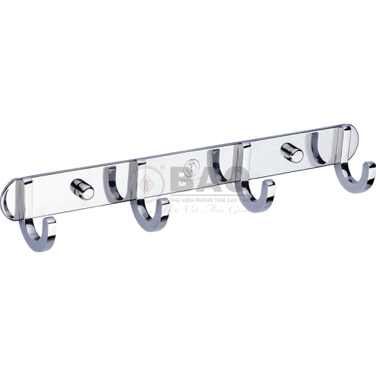 Móc áo 4 móc inox BN114