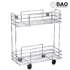 Kệ thẳng inox 2 tầng Bao BN650