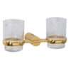 Kệ cốc đánh răng mạ vàng BAO M6-605V